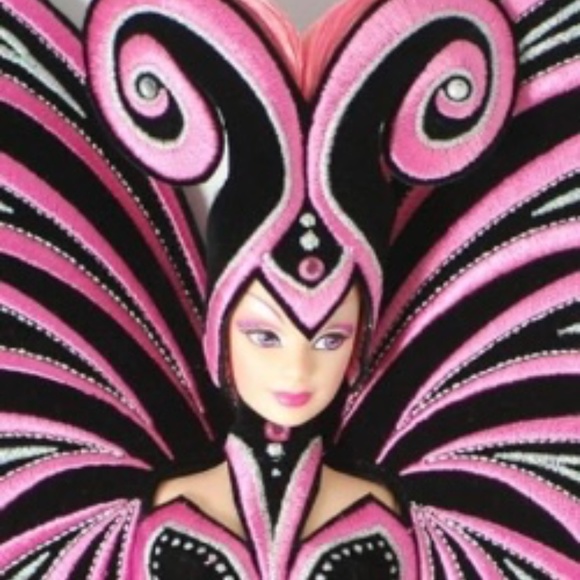 FAO Schwartz Bob Mackie Le Papillon Barbie NIB NWT - Picture 3 of 16